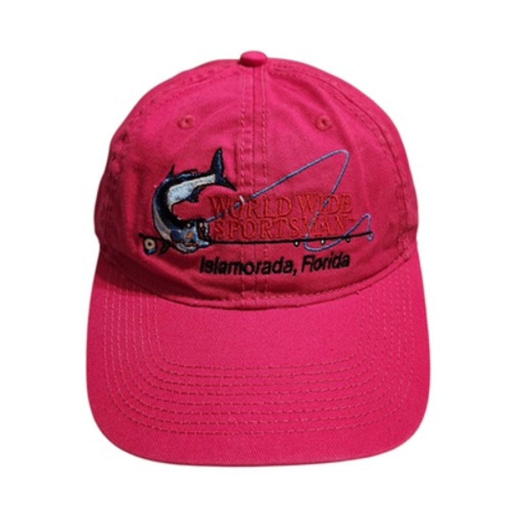 Bass Pro‎ Shops Hat Worldwide Sportsman Islamorada Florida Men's Adjustable